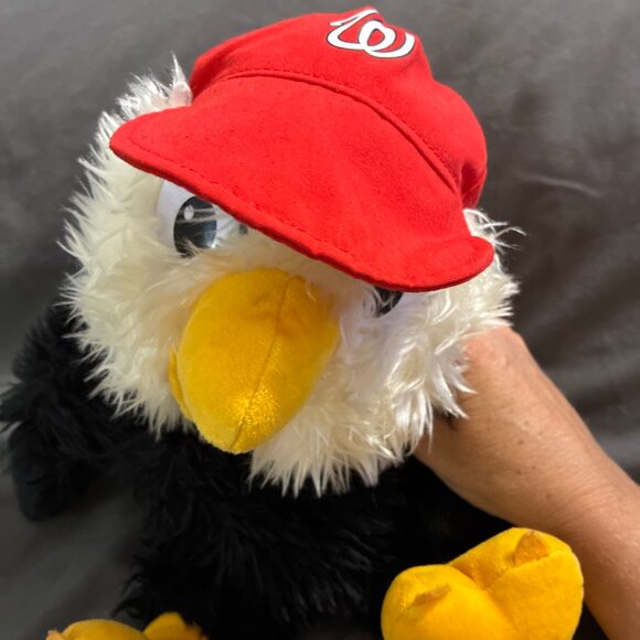 Washington Nationals Plush Mascot Screech Eagle Build A Bear Toy MLB Baseball - Picture 2 of 9